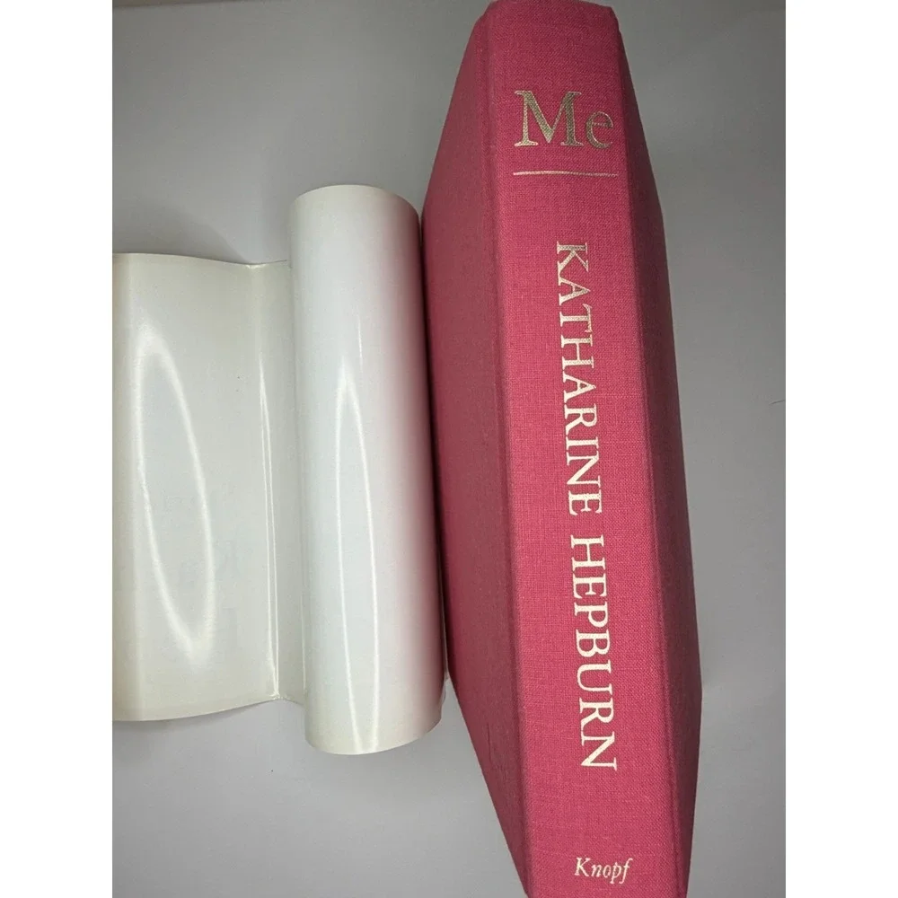 Me Stories of My Life Katharine Hepburn Hardcover Knopf Vintage First Edition DJ